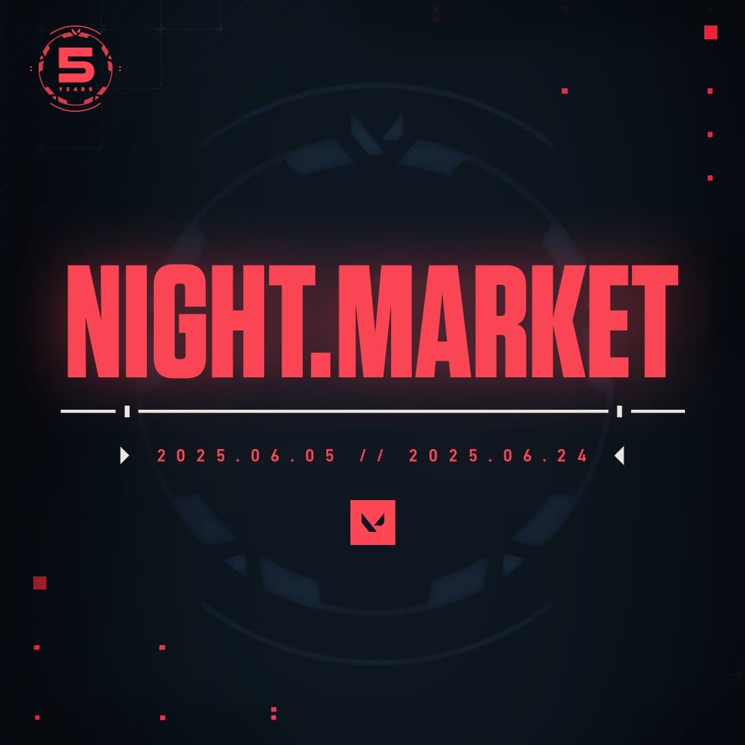VALORANT Night Market Returns on June 5th
