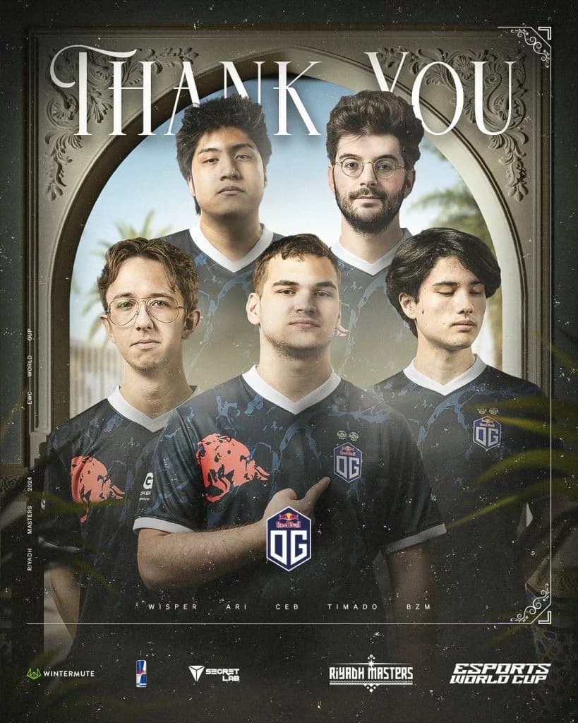 OG.Ceb leaves Riyadh.