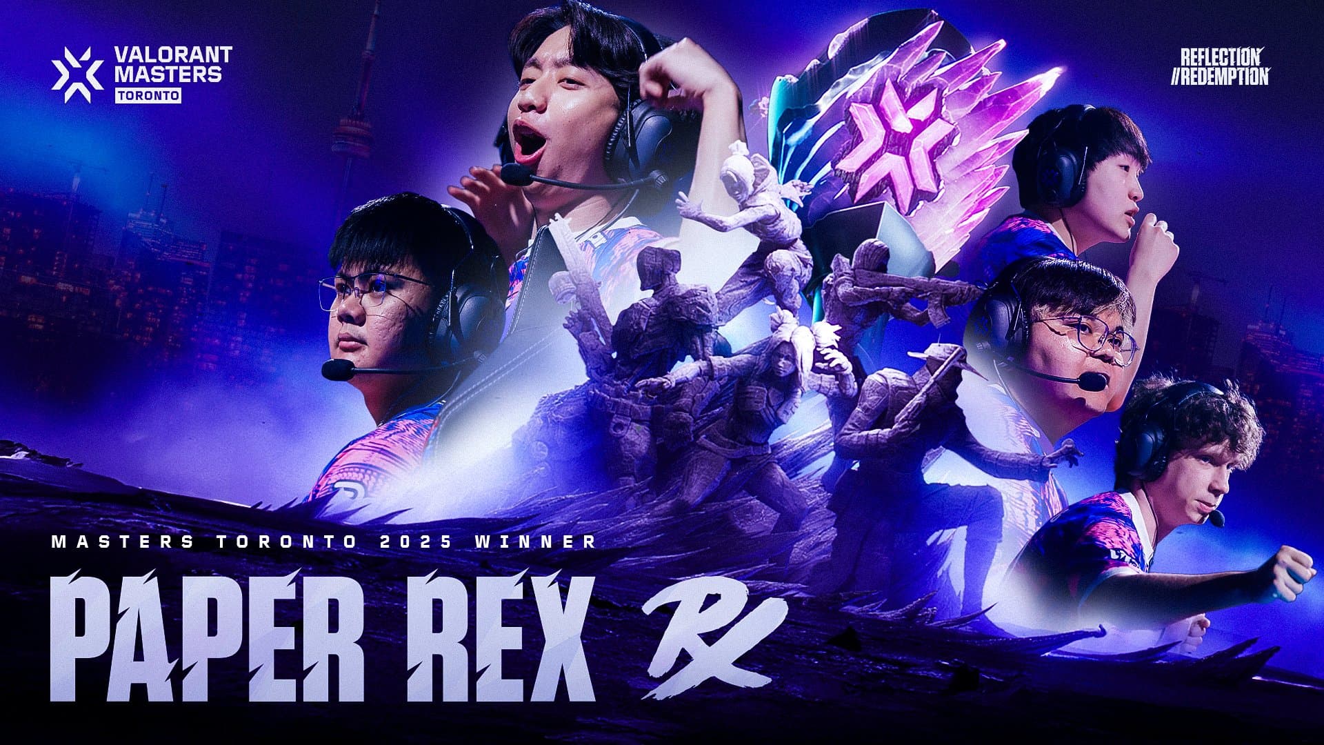 Paper Rex crowned VALORANT Masters Toronto Champions