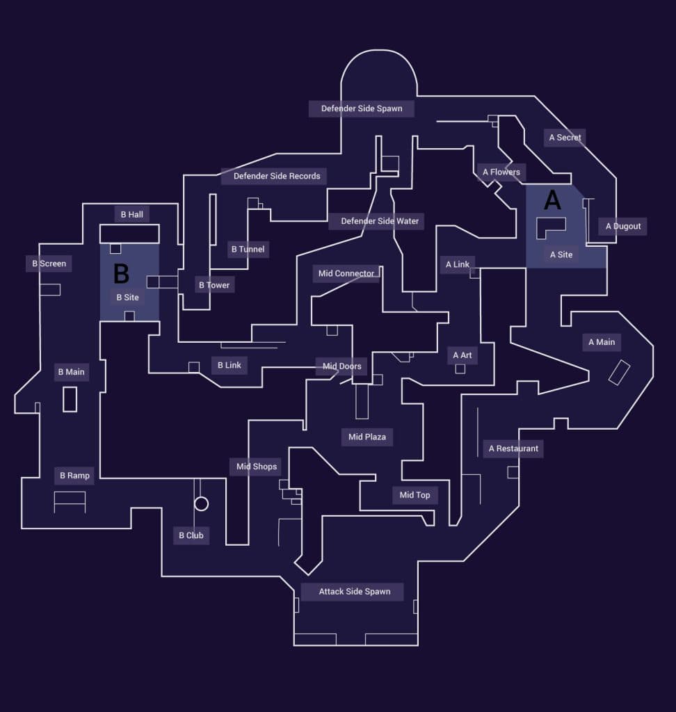 Valorant Pearl Map Layout