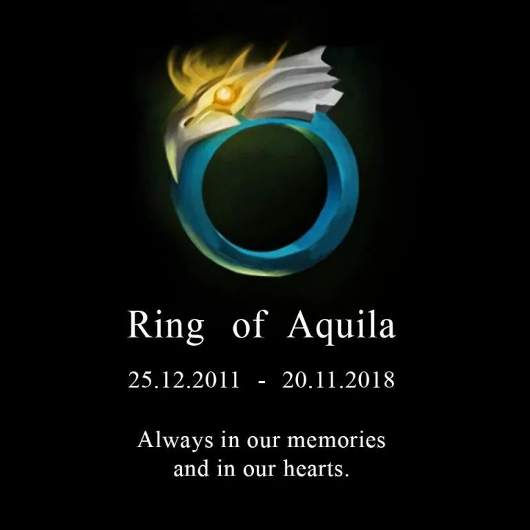Ring Of Aquila was taken from us in 2018.