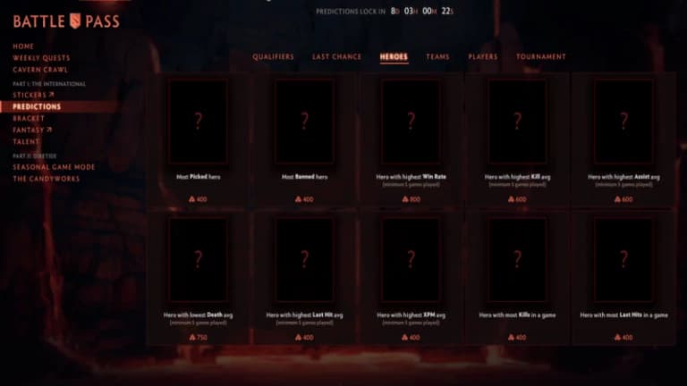 Dota battle pass screenshot