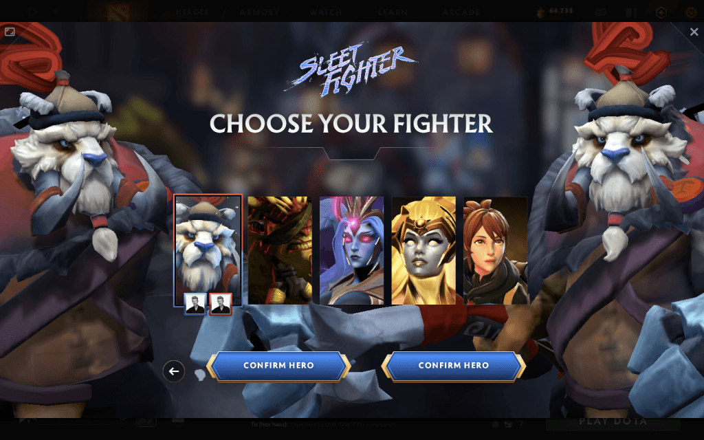 Sleet Fighter Dota 2