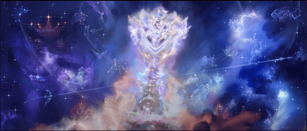 Todas referências escondidas na musica tema do Worlds 2025