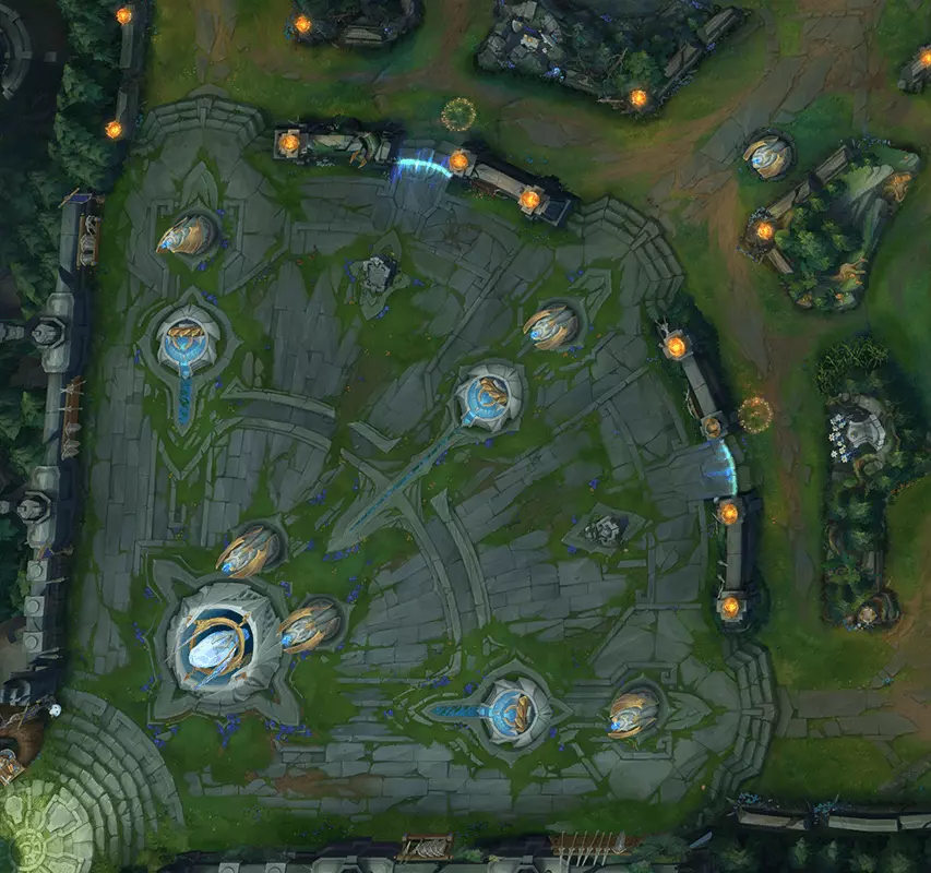 A first look at the new Demacian-themed Summoner's Rift coming to League of Legends in 2026.