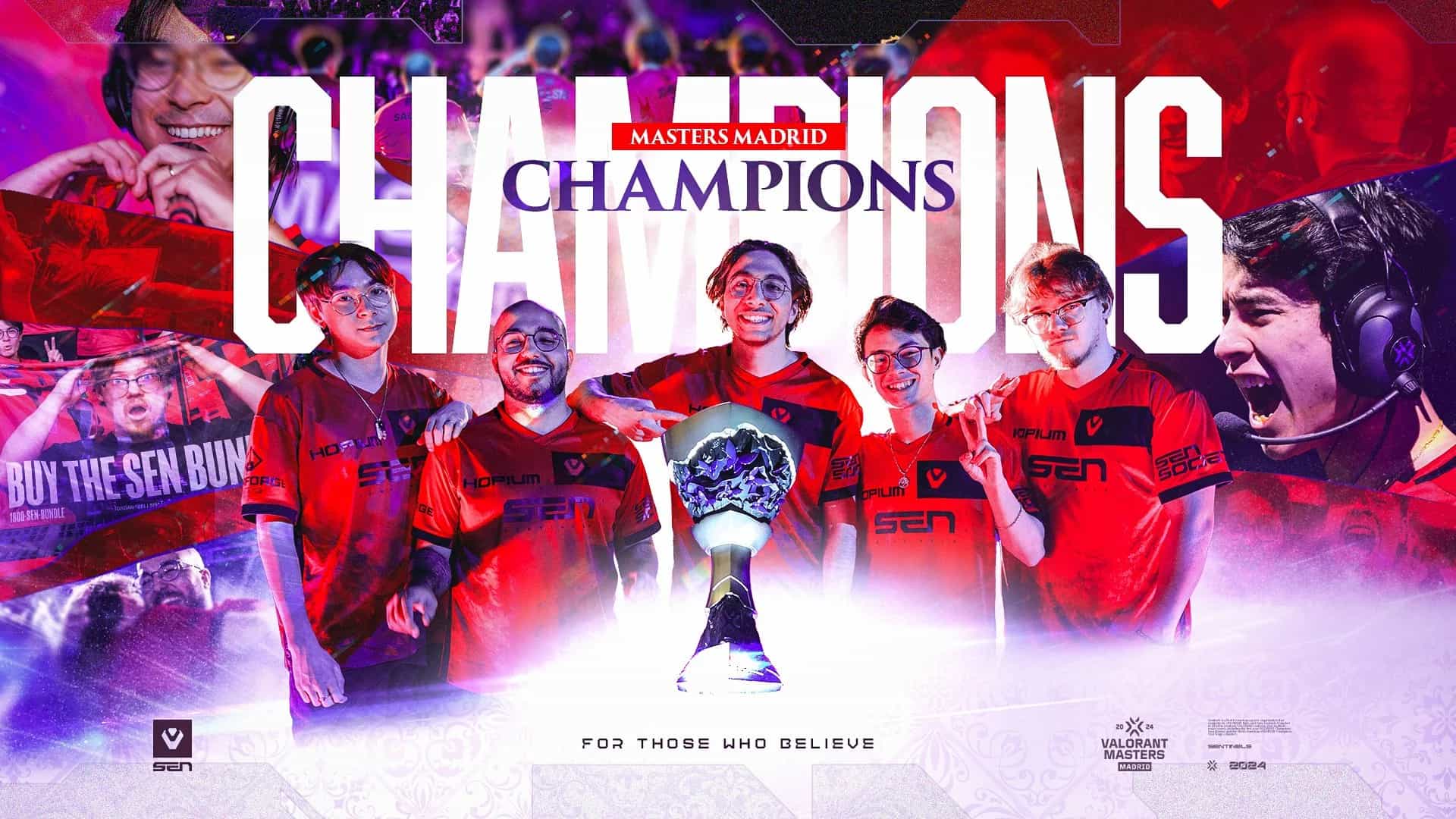 Sentinels claims second international title at Madrid after 3-year drought