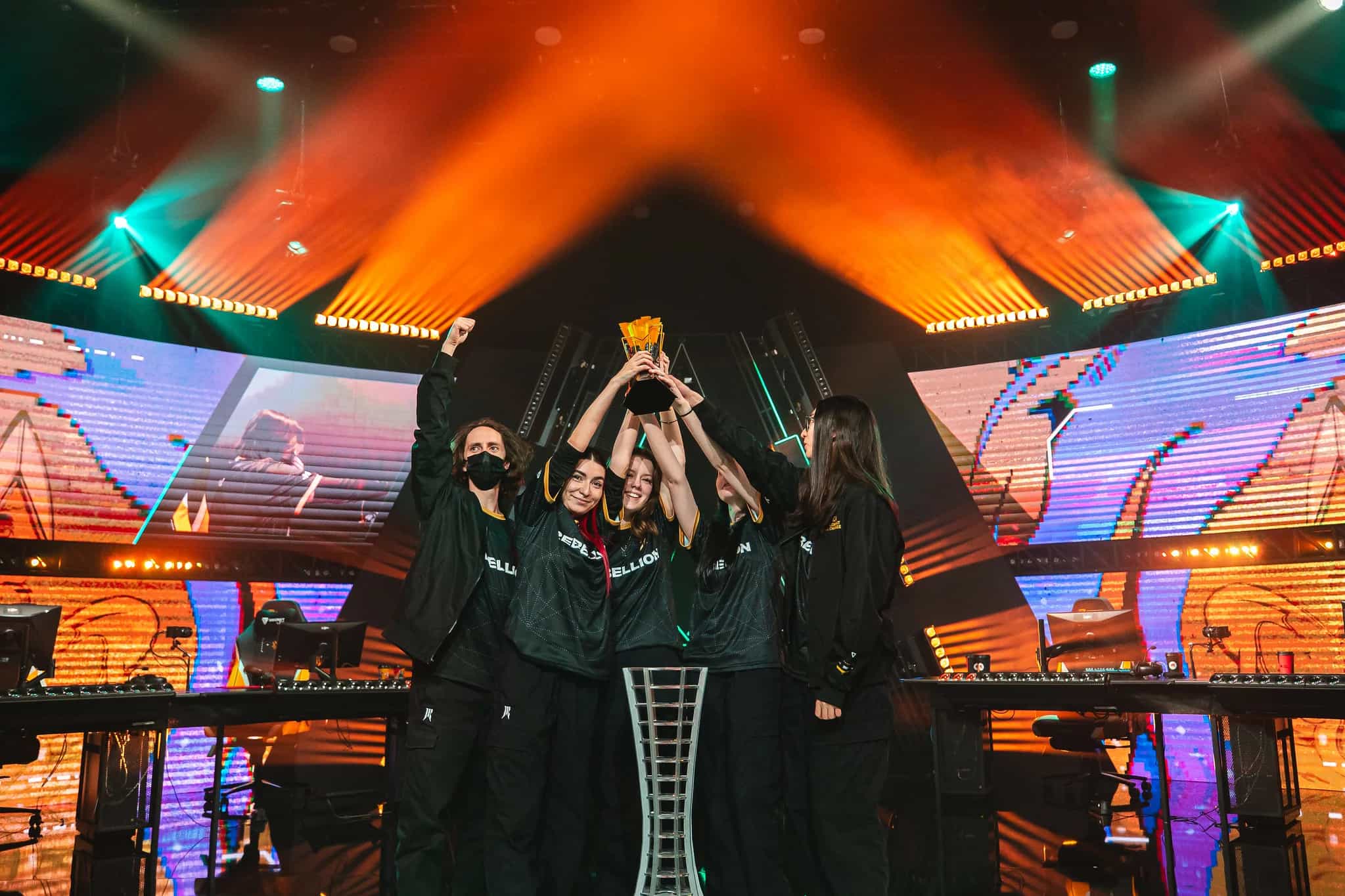 Shopify Rebellion are the 2023 VCT Game Changers Champions