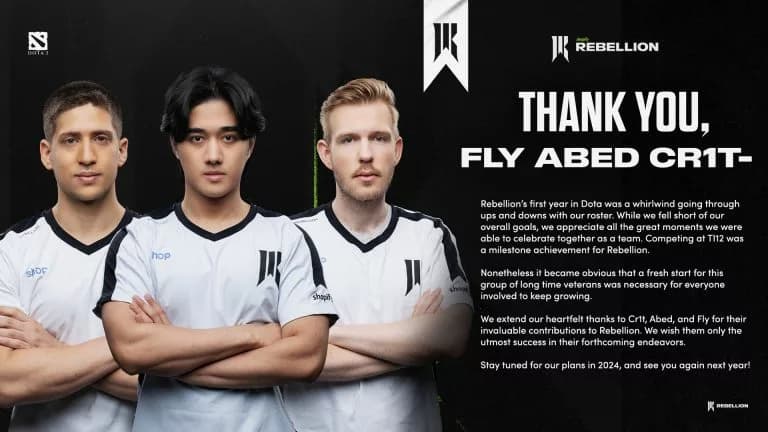 Shopify Rebellion ends a decade old threesome.