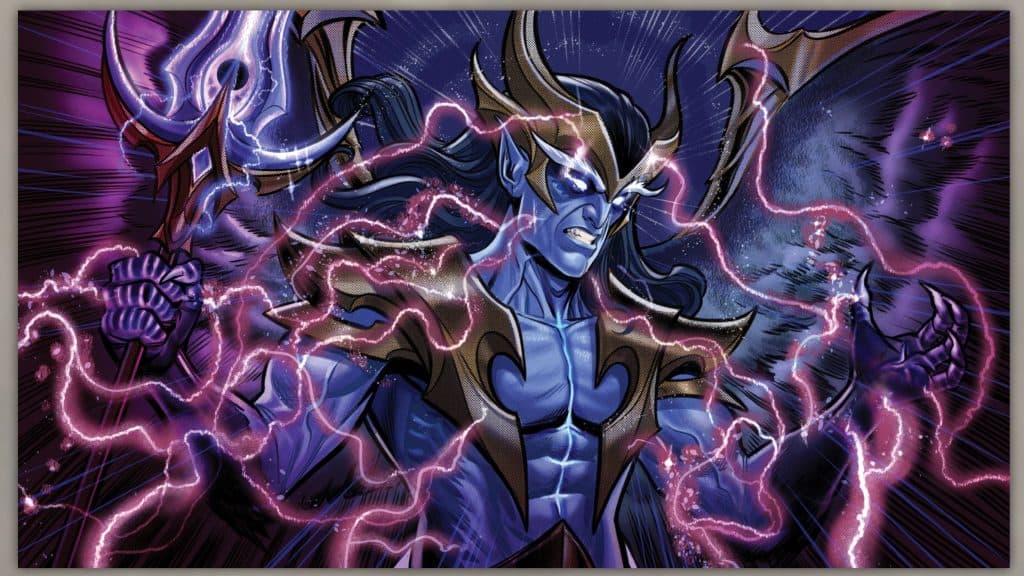 The Arcana of Skywrath Mage in Crownfall