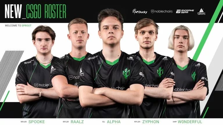 Sprout announces new roster ahead of IEM Cologne 2023