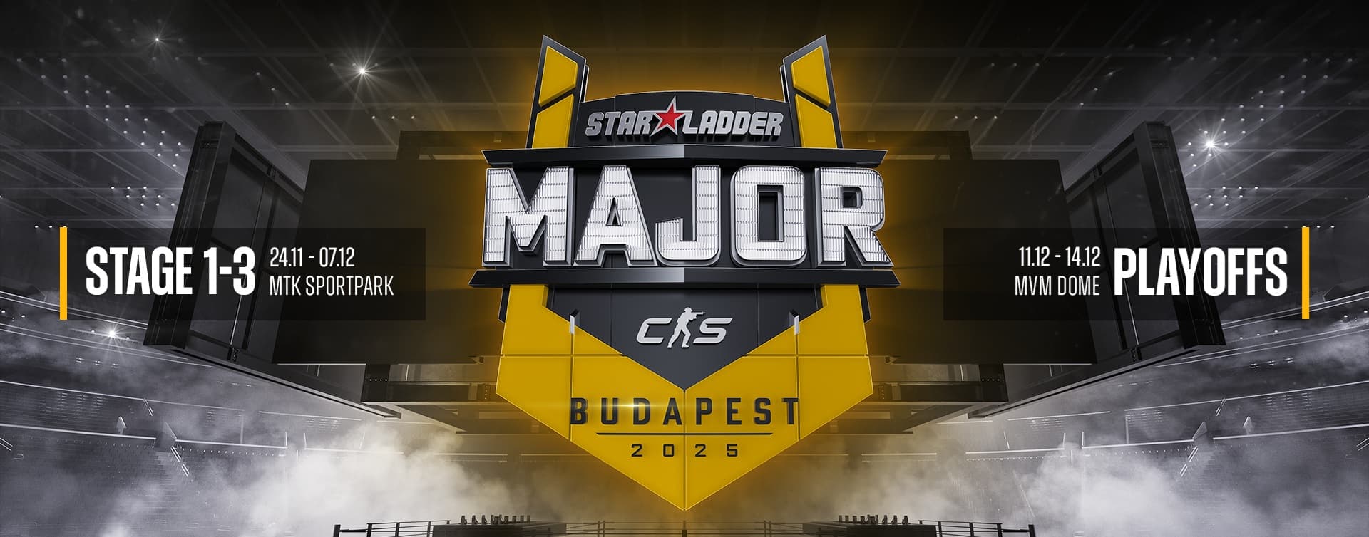 StarLadder Budapest Major 2025 Banner