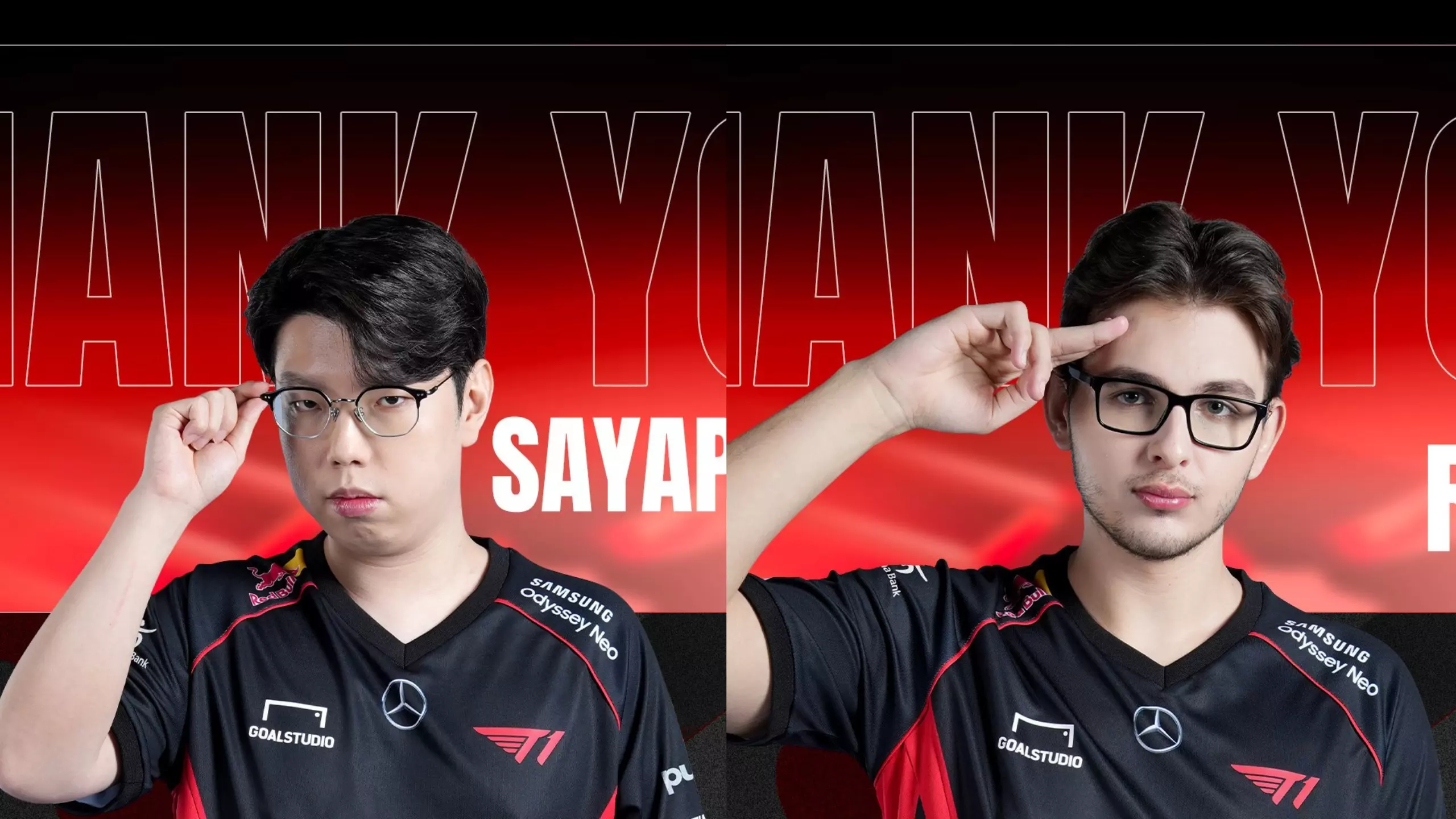 T1 Parts Ways with Sayaplayer and Rossy