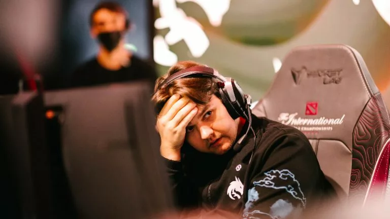 Team Spirit getting eliminated. Credits: Valve