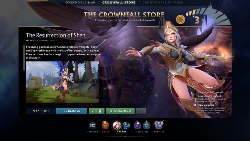 Vengeful Spirit Arcana