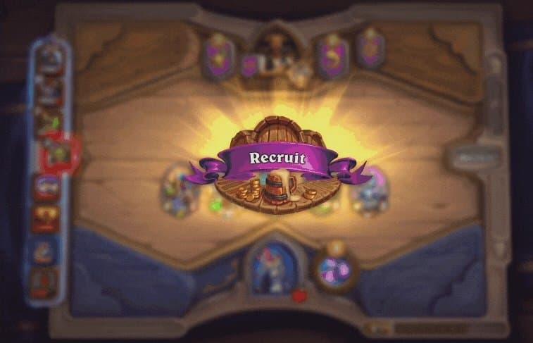Timewarped Recruitment Moment hearthstone patch 34.2