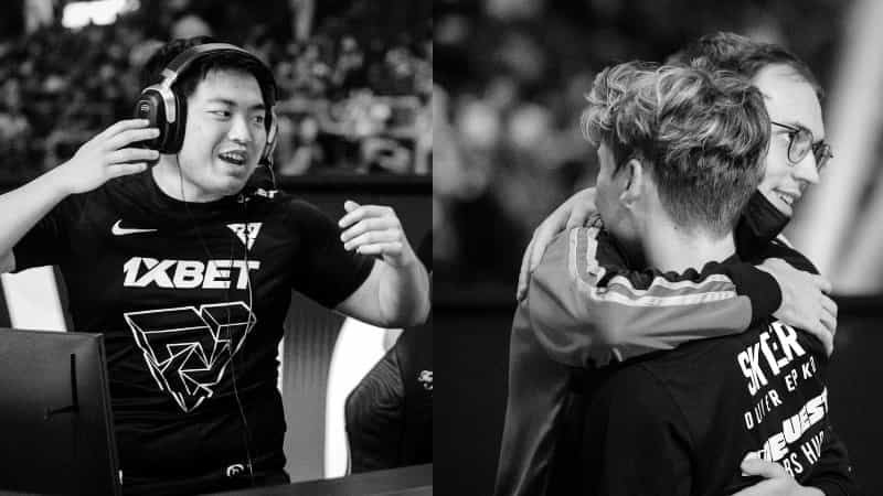 Skiter and Sneyking Leaves Tundra Esports