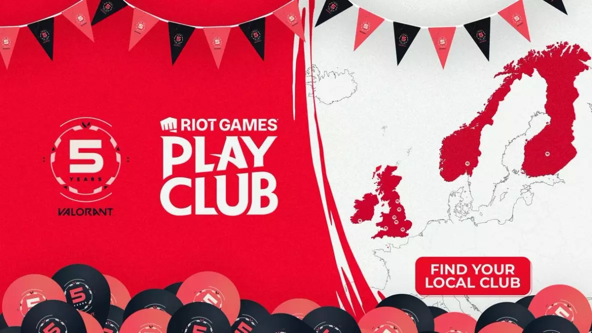 VALORANT Turns 5: Riot Play Club Hosts Europe-Wide Celebrations