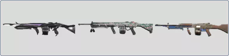 Strafe's selection of Ares iconic skins