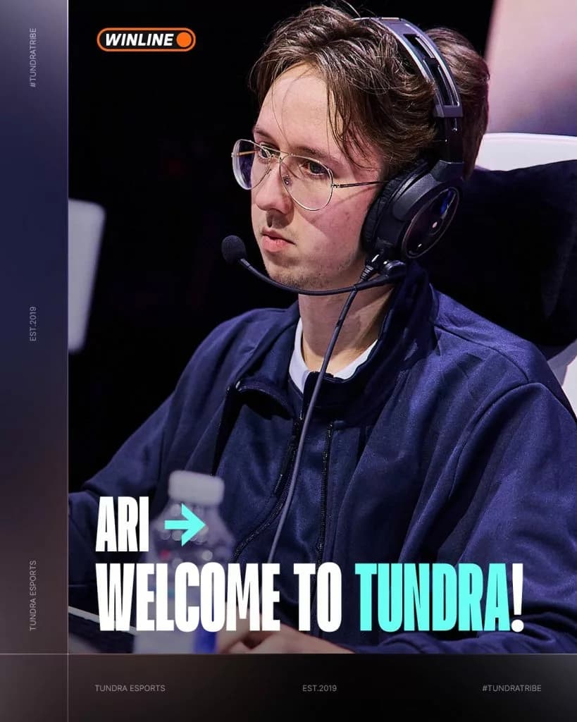 Ari composes Tundra's new Dota 2 Roster in the next season.