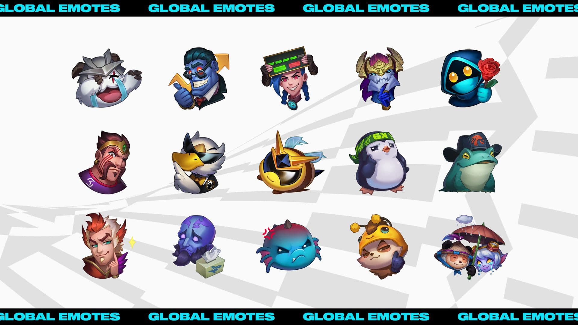 LoL Esports announce Global Emotes made by your favorite teams!