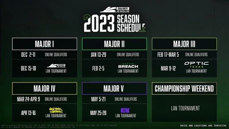CDL'23 Schedule