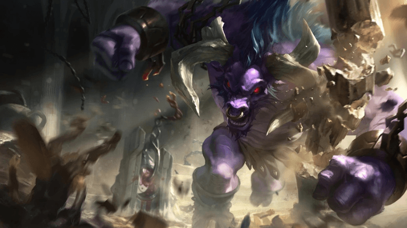 Crushing the Rift: League of Legends Alistar Skillset