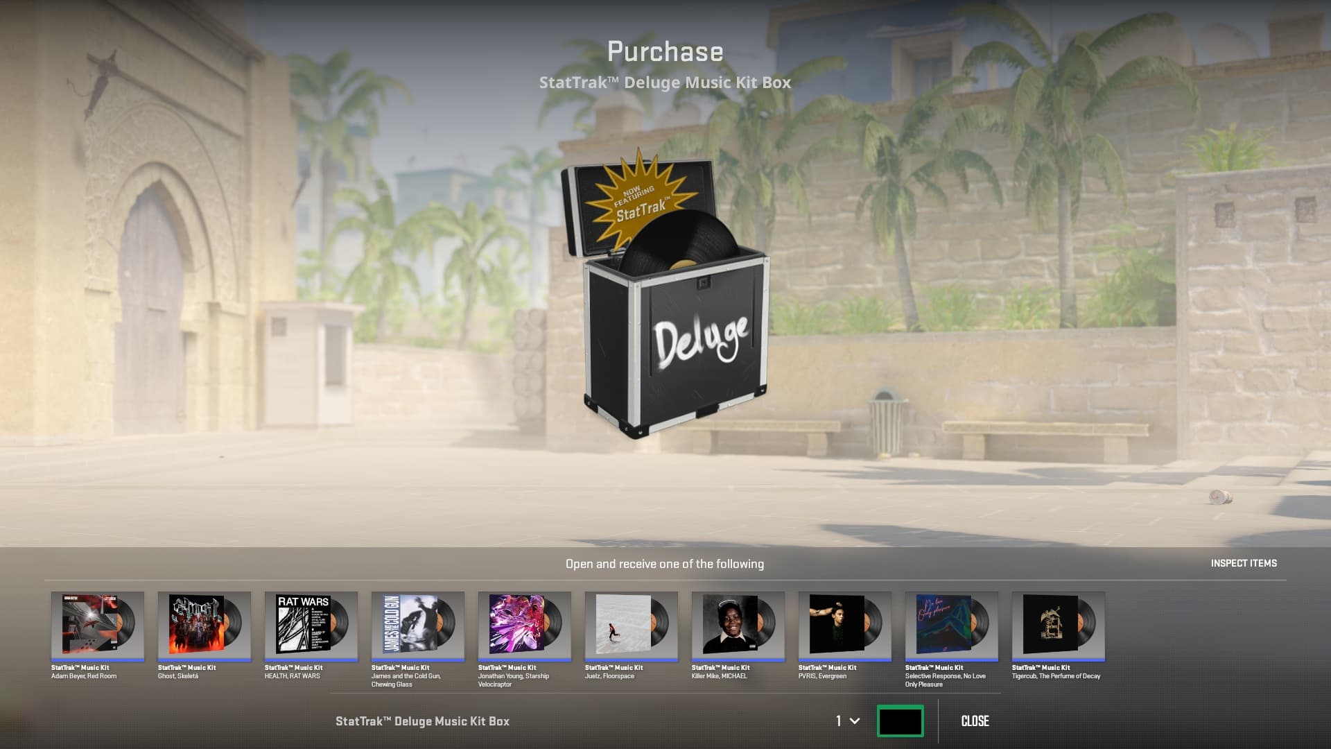 Caixa de Music Kit Deluge