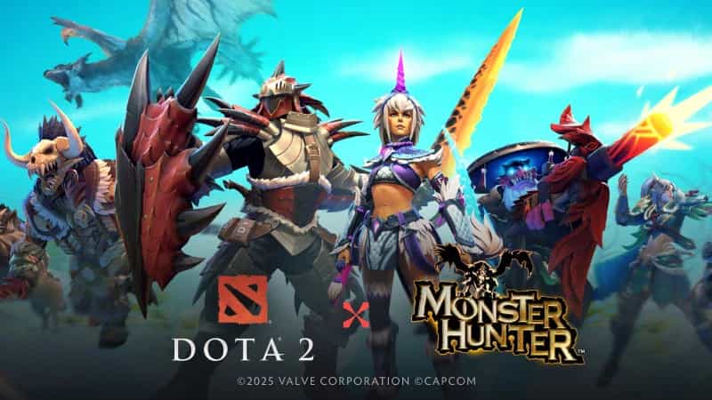 Valve Announces Dota 2 Crossover With Monster Hunter!