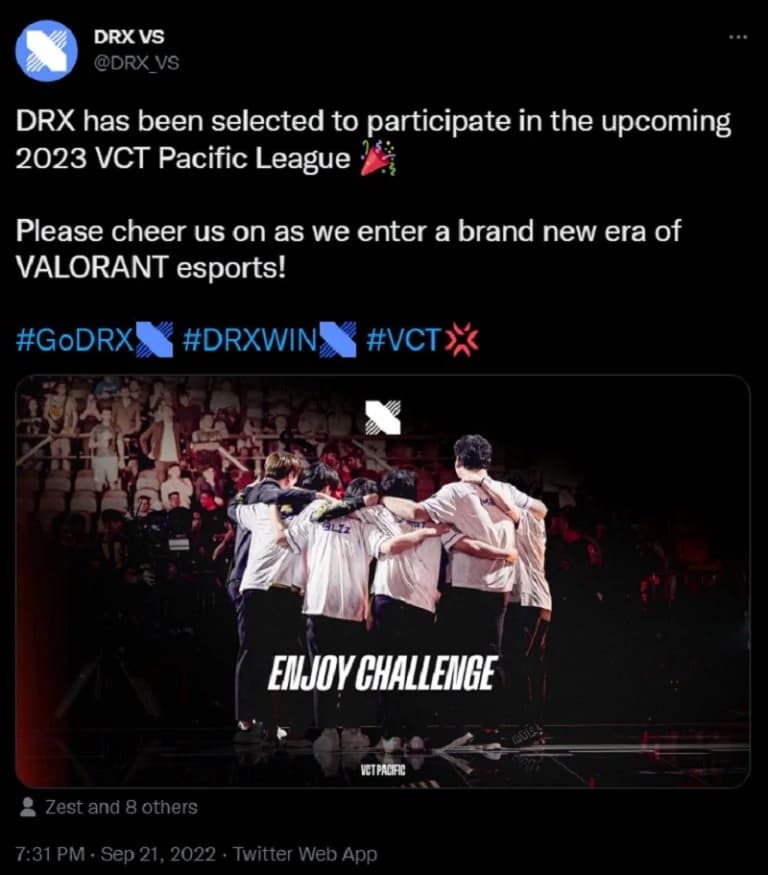 DRX VS make it to franchising