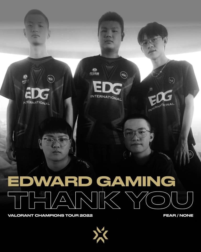 EDward Gaming Eliminated from Valorant Champions 2022