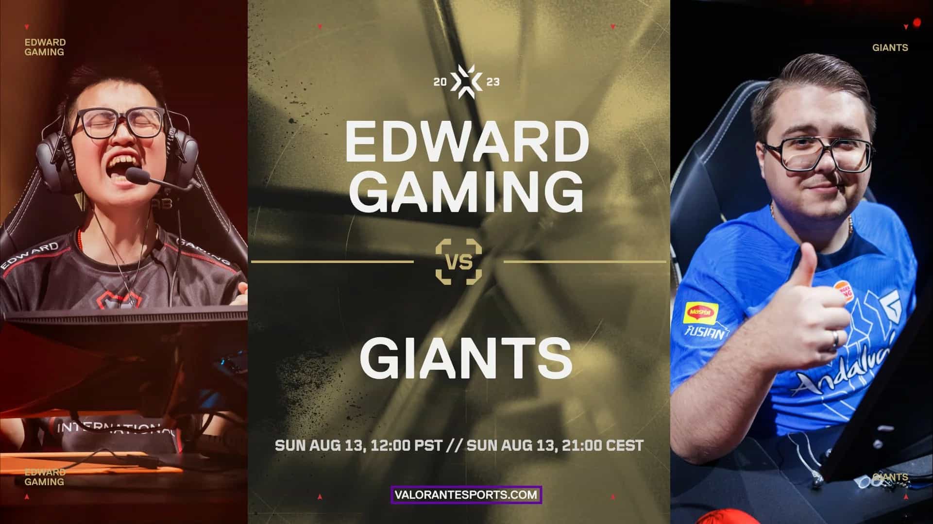 “We have to show that we did our homework” Giants Gaming to face EDward gaming again for Valorant Champions Playoffs qualification