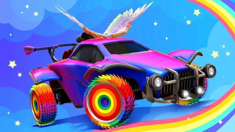 Rocket League Pride Event is as Flamboyant as You’d Expect