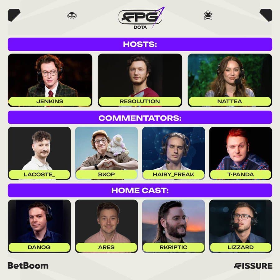 Nothing too unusual on the talent side of the FISSURE PLAYGROUND Belgrade.