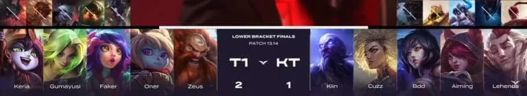 Steal of Legends: T1 vs KT Lower Bracket Finals Recap