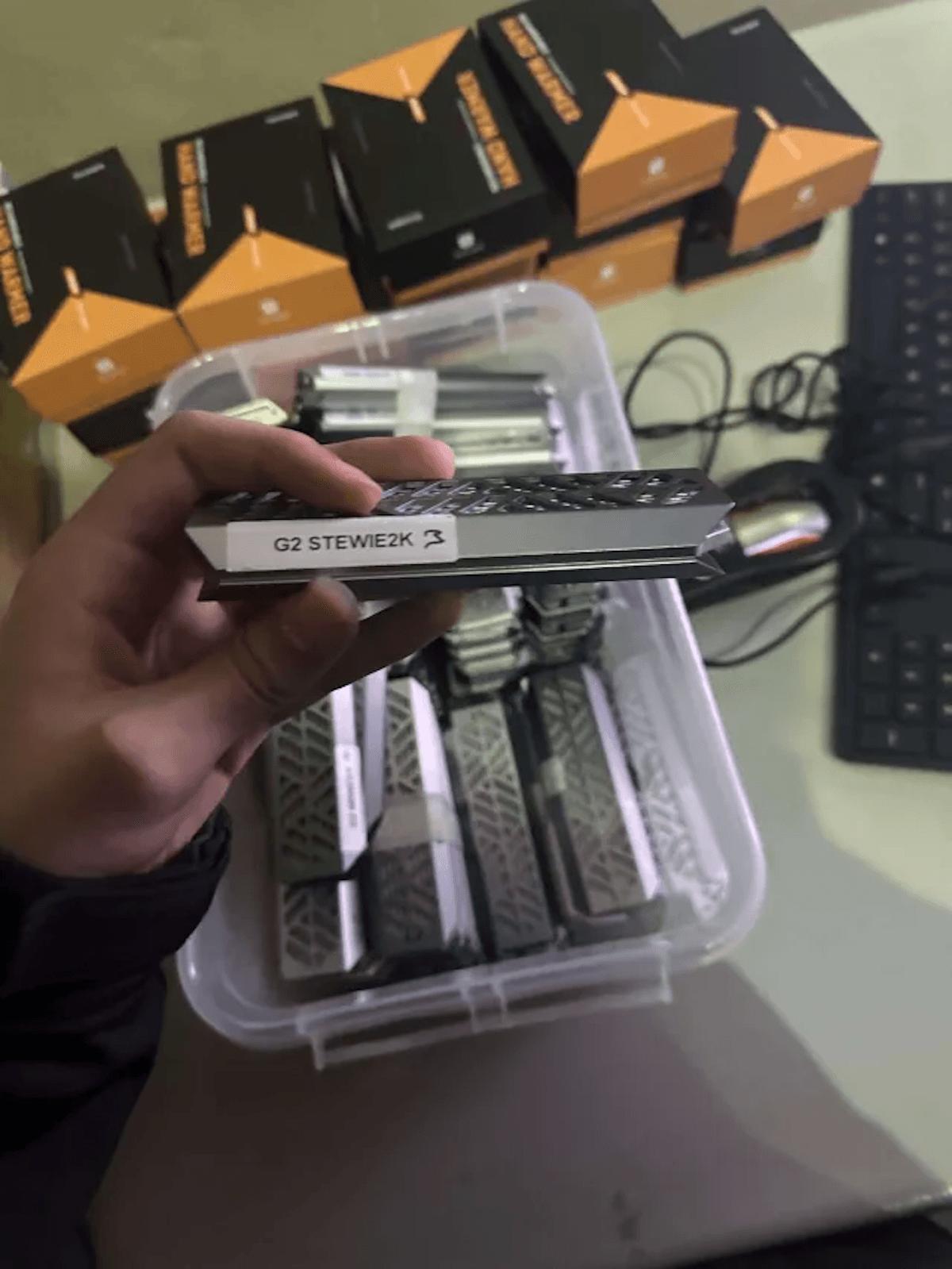 Alleged aforementioned players' SSDs