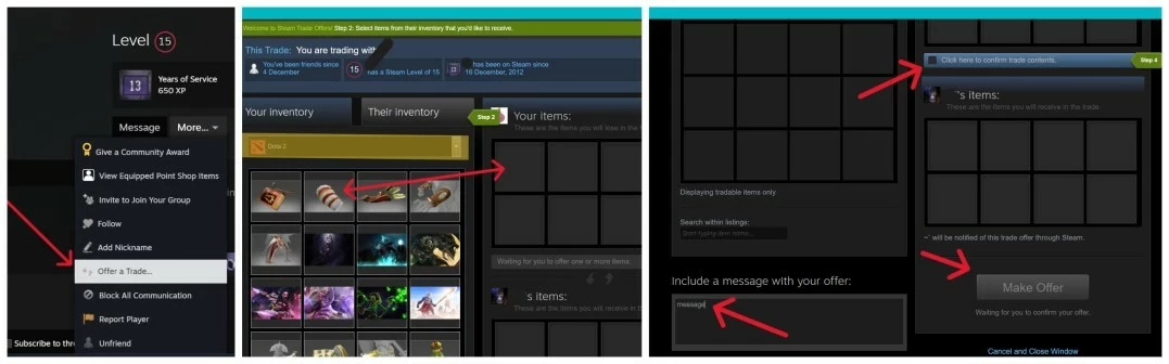 Trading is very safe and easy as long as you keep inside the Steam ecosystem.