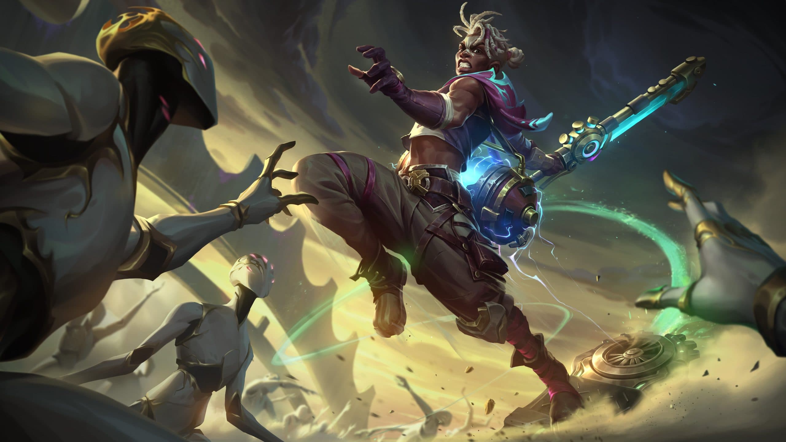 new last stand ekko skin in league of legends