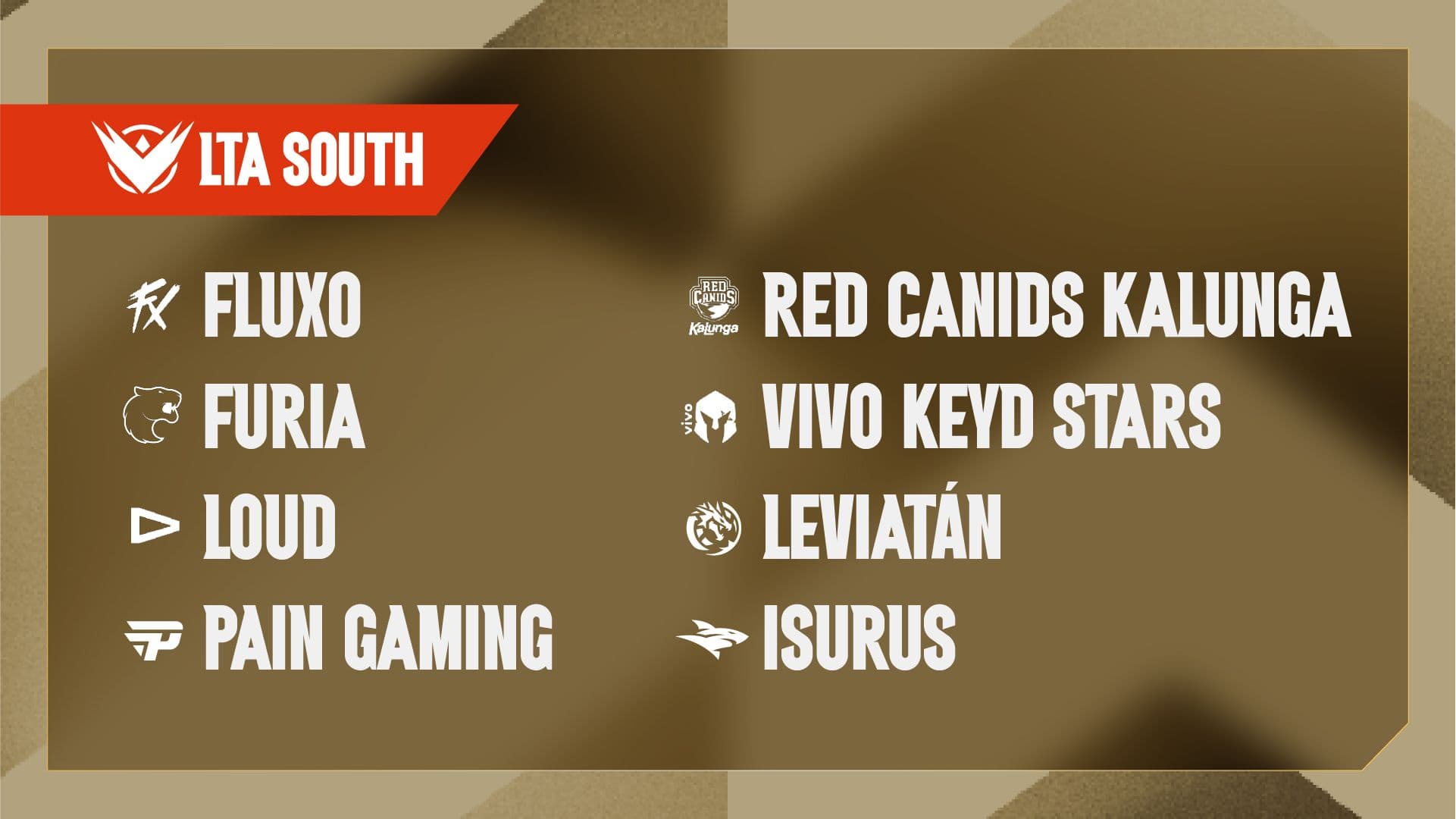 LTA South 2025 Teams