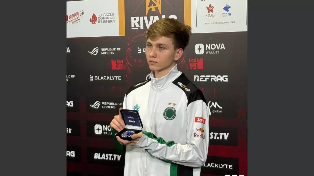 m0NESY wins MVP at BLAST Rivals Fall 2025