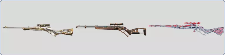 Strafe's selection of Marshal iconic skins