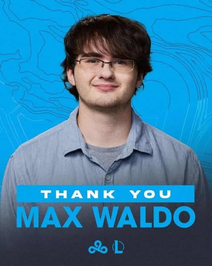 Max Waldo leaves Cloud9 ahead of 2023 season