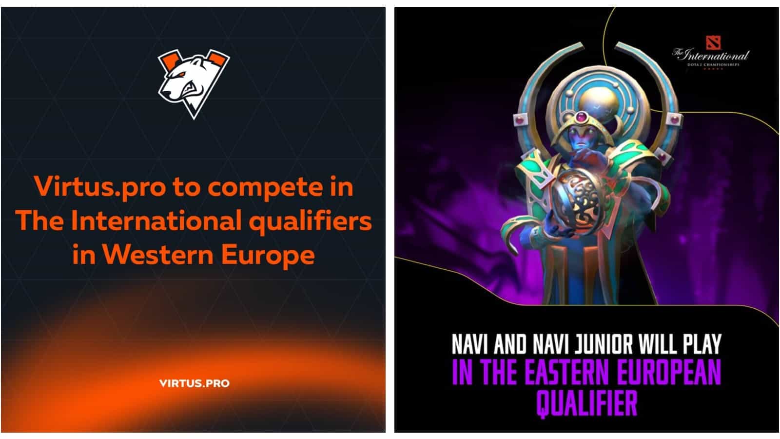 NaVi Junior and Virtus.pro Try To Hop Into Western Europe for TI
