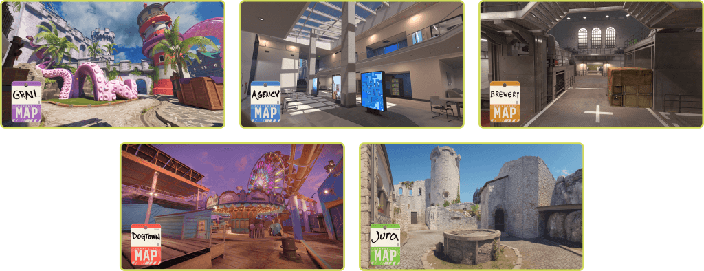 The new Counter Strike 2 community maps. Source: Valve