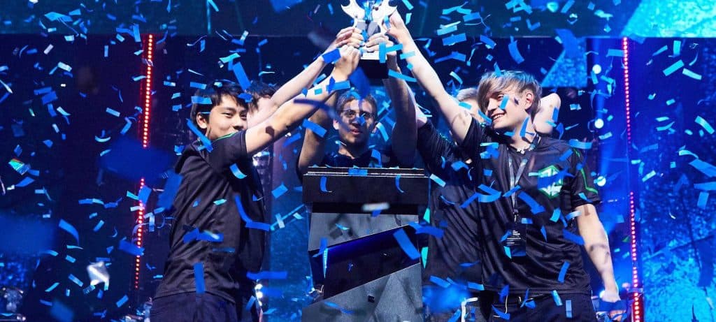 OG after winning the PGL Kyiv Major 2017 (Credits: PGL/Valve)