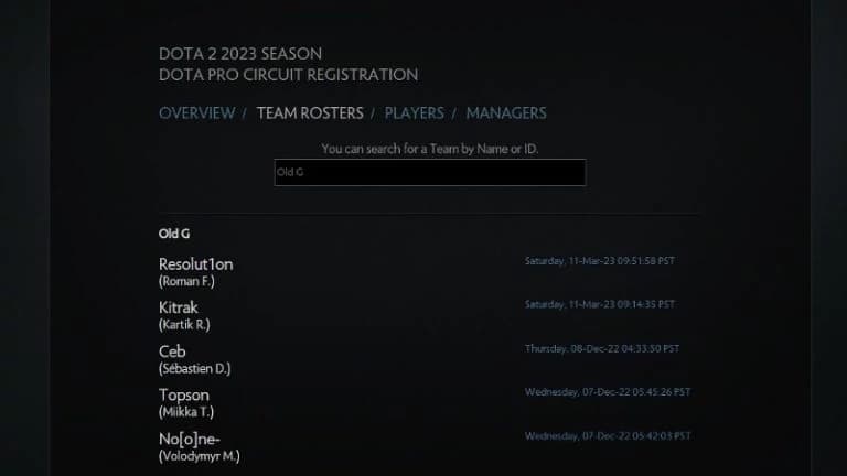 OLD G are looking to make another run in DPC Spring Tour