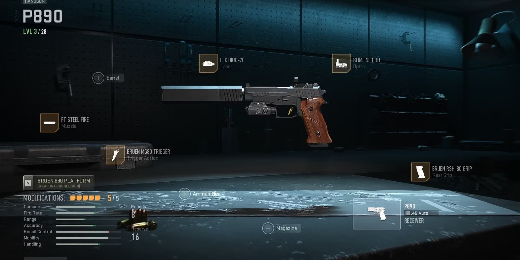 p890 Call of Duty Modern Warfare II