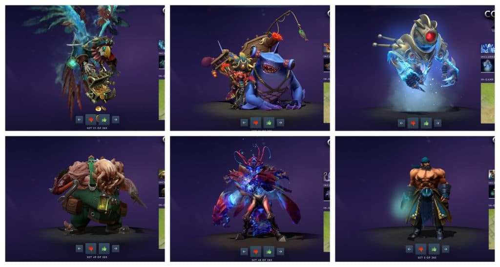The new Dota 2 Collector's Cache seems to have a thing for pirates.
