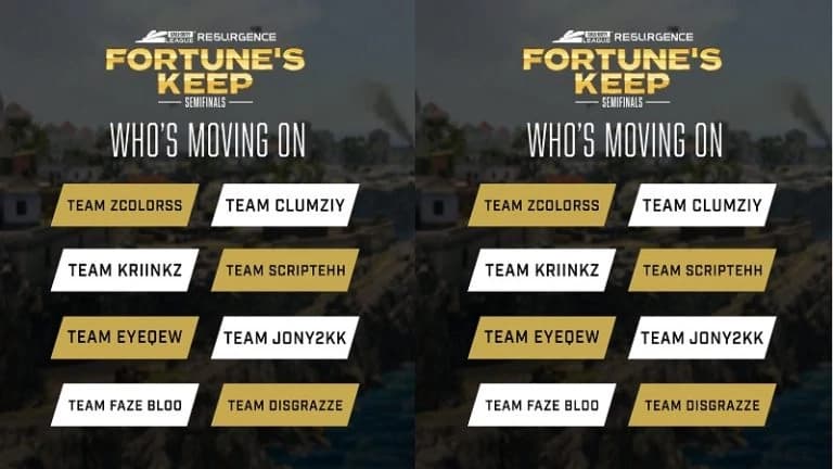 CDL Resurgence Qualified Teams