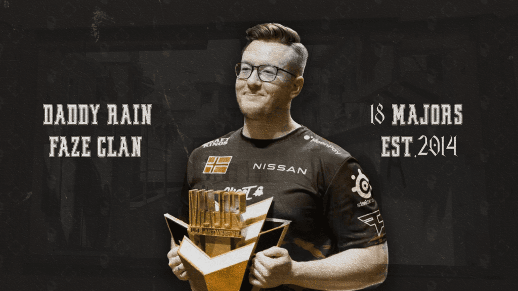 rain counter strike Major appearances