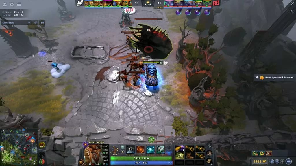 Ghost going for another barrack behind the enemy lines.